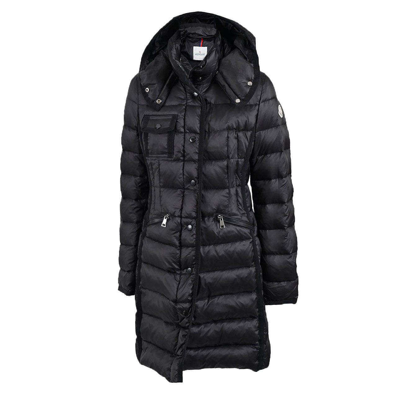 モンクレール MONCLER ダウンコート HERMINE 999 ブラック レディース 【最終入荷 売り切りセール】