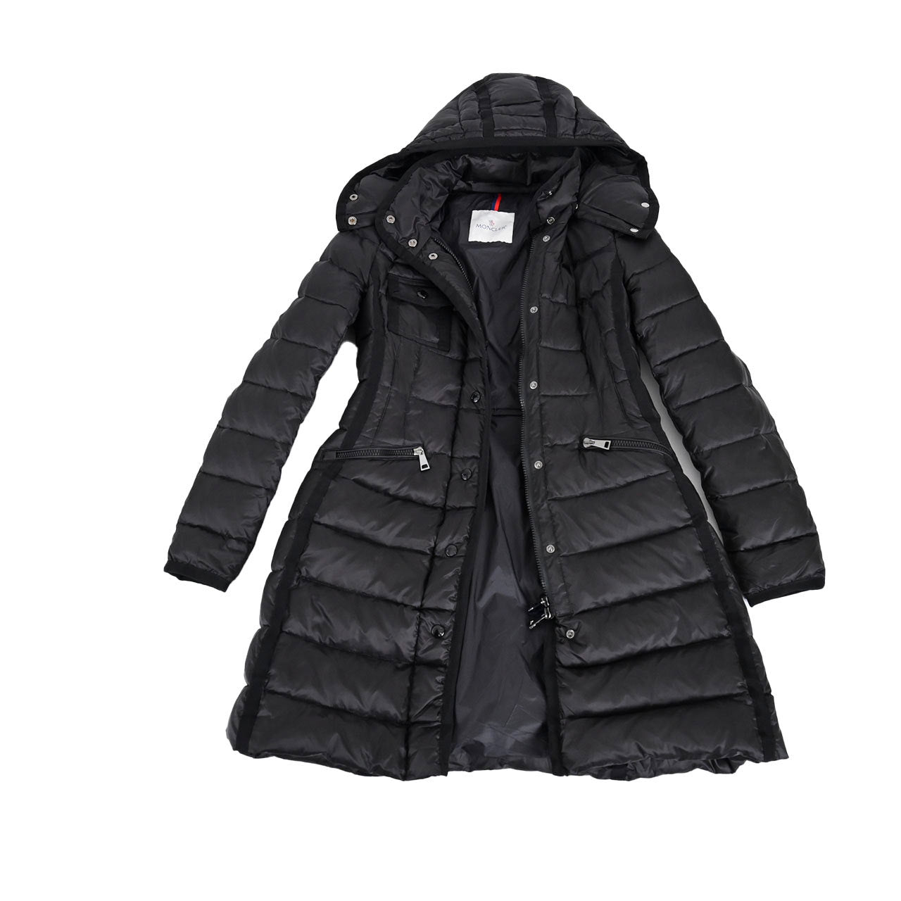 モンクレール MONCLER ダウンコート HERMINE 999 ブラック レディース 【最終入荷 売り切りセール】