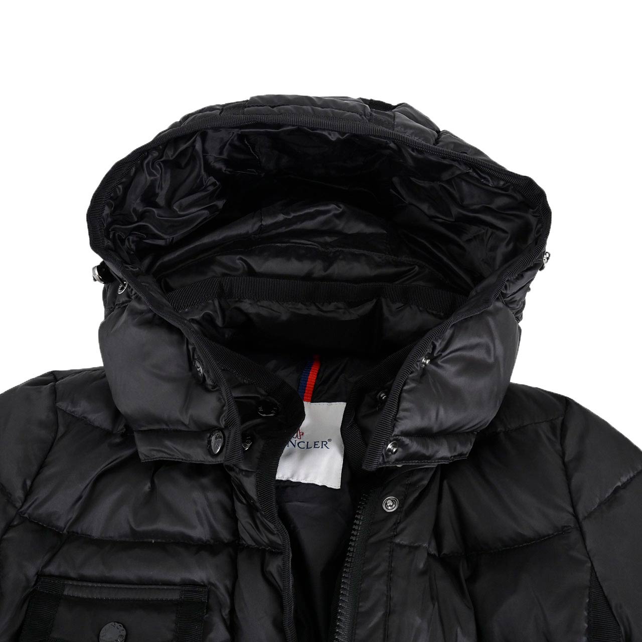 モンクレール MONCLER ダウンコート HERMINE 999 ブラック レディース 【最終入荷 売り切りセール】
