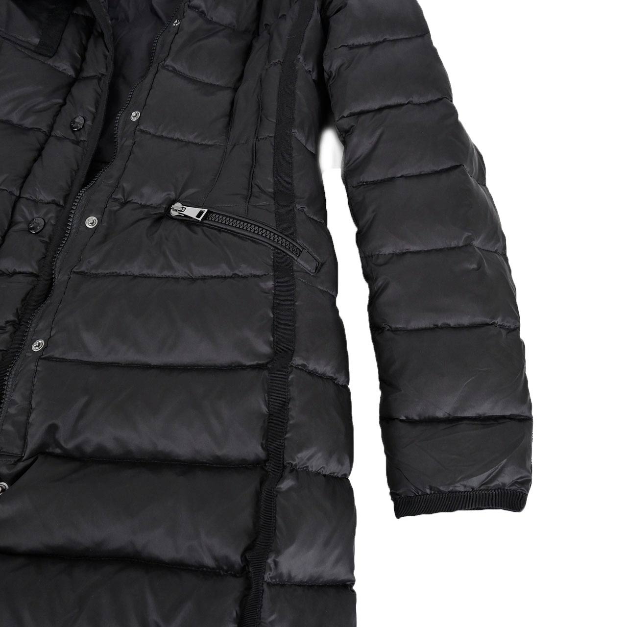 モンクレール MONCLER ダウンコート HERMINE 999 ブラック レディース 【最終入荷 売り切りセール】