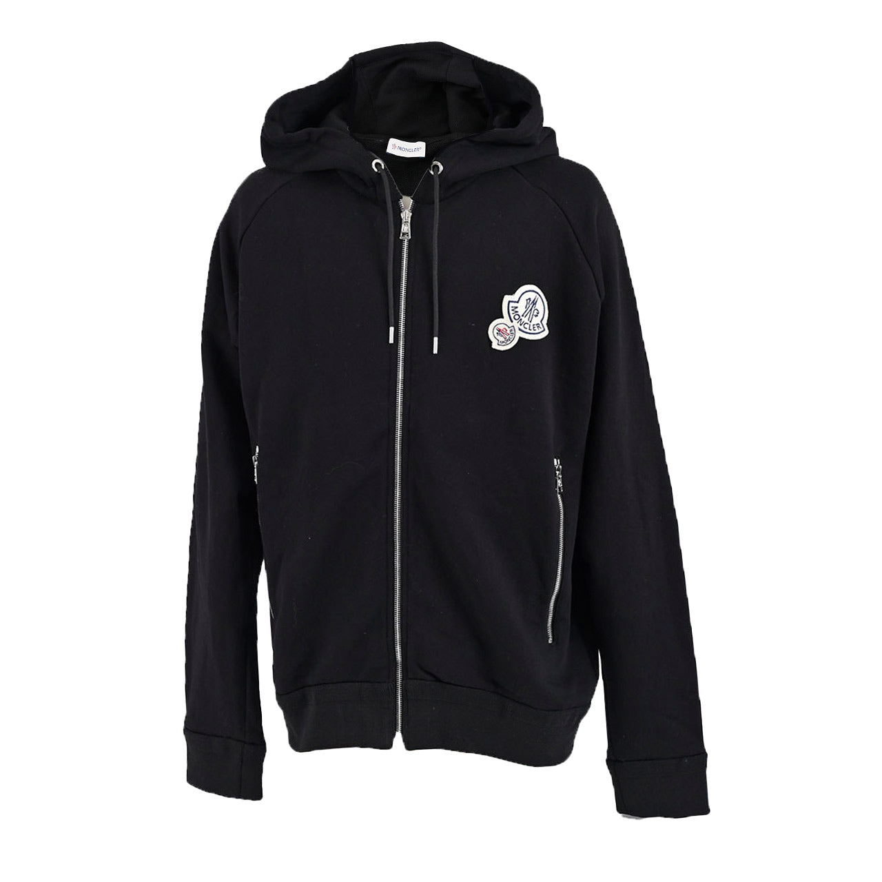 モンクレール MONCLER ジップアップパーカー D2 091 8401000 80451 999 ブラック 年秋冬 メンズ