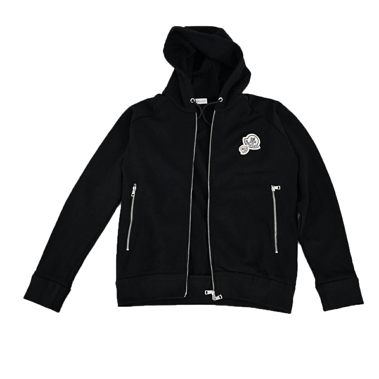 モンクレール MONCLER ジップアップパーカー D2 091 8401000 80451 999 ブラック 年秋冬 メンズ