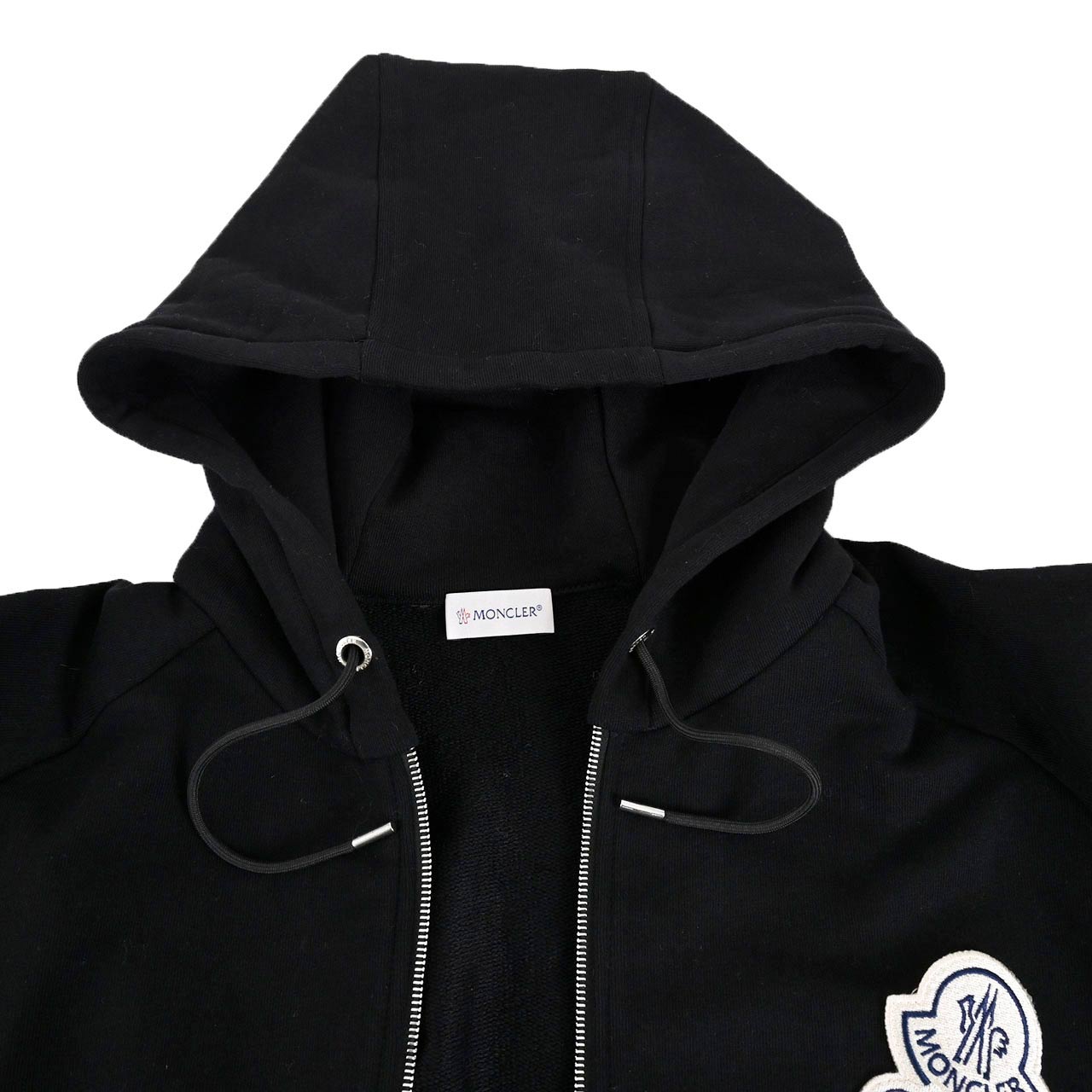 モンクレール MONCLER ジップアップパーカー D2 091 8401000 80451 999 ブラック 年秋冬 メンズ