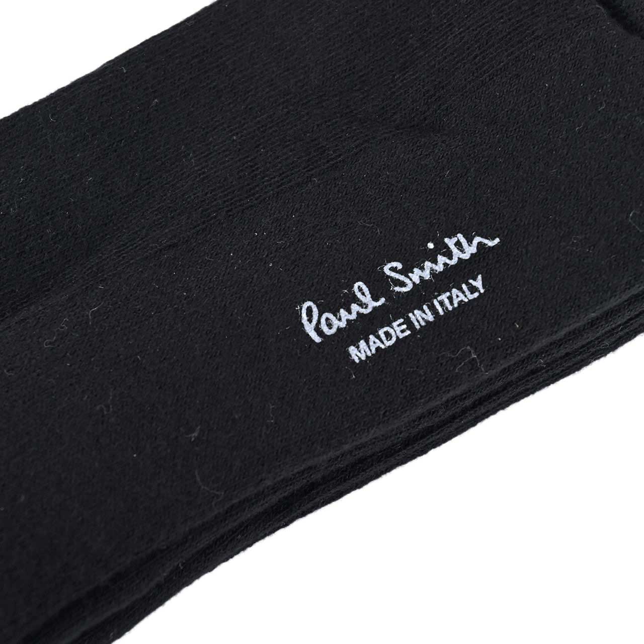 ピーエス ポールスミス PS Paul Smith ソックス MEN SOCK LOGO BIG M2A400MOAF659 79 ブラック メンズ ギフト プレゼント