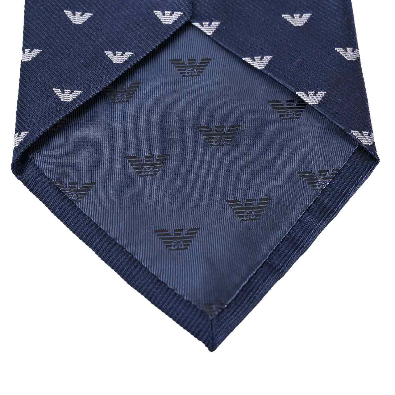 エンポリオ アルマーニ EMPORIO ARMANI ネクタイ 2R642 00135 ネイビー メンズ 就職祝い 誕生日 新生活応援 ギフト プレゼント 【プライスダウン】