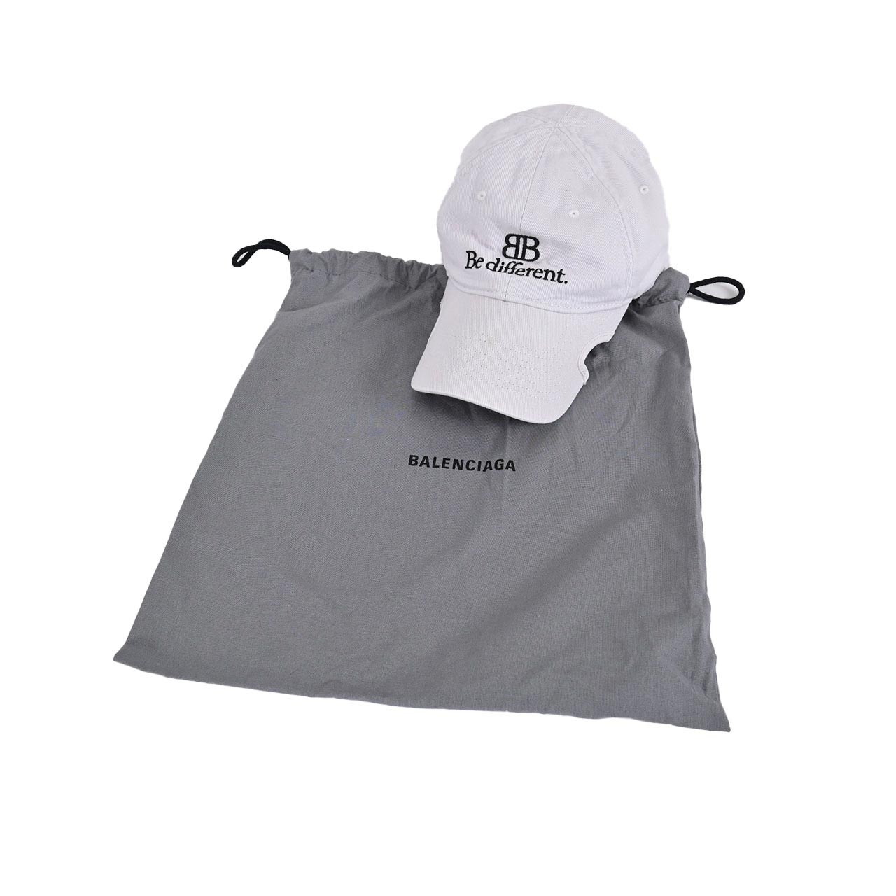 【期間限定SALE】 バレンシアガ BALENCIAGA キャップ 732677 410B2 9260 ホワイト レディース 【ラスト1点 Sサイズ】