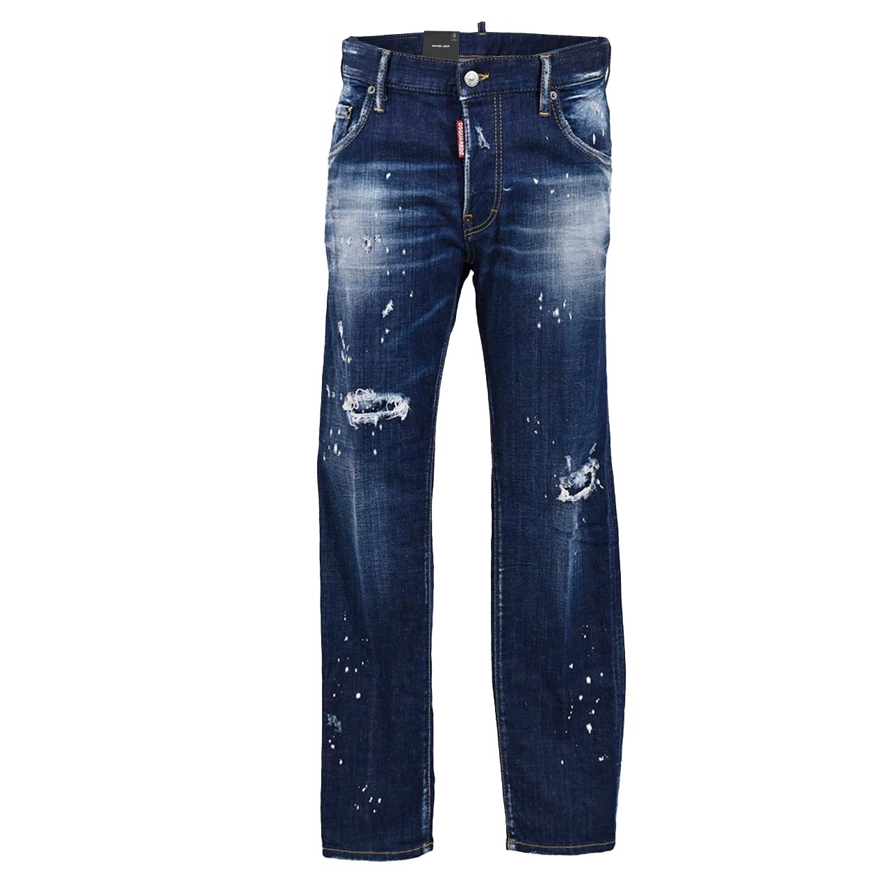 【期間限定SALE】 ディースクエアード DSQUARED2 ジーンズ Skater Jean S74LB1232 S30342 470 ブルー 2023SS メンズ 【ラスト1点 50サイズ】