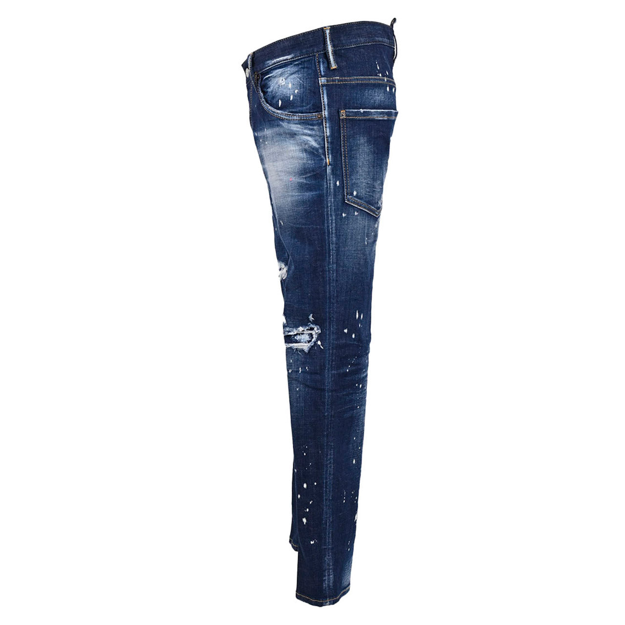 【期間限定SALE】 ディースクエアード DSQUARED2 ジーンズ Skater Jean S74LB1232 S30342 470 ブルー 2023SS メンズ 【ラスト1点 50サイズ】