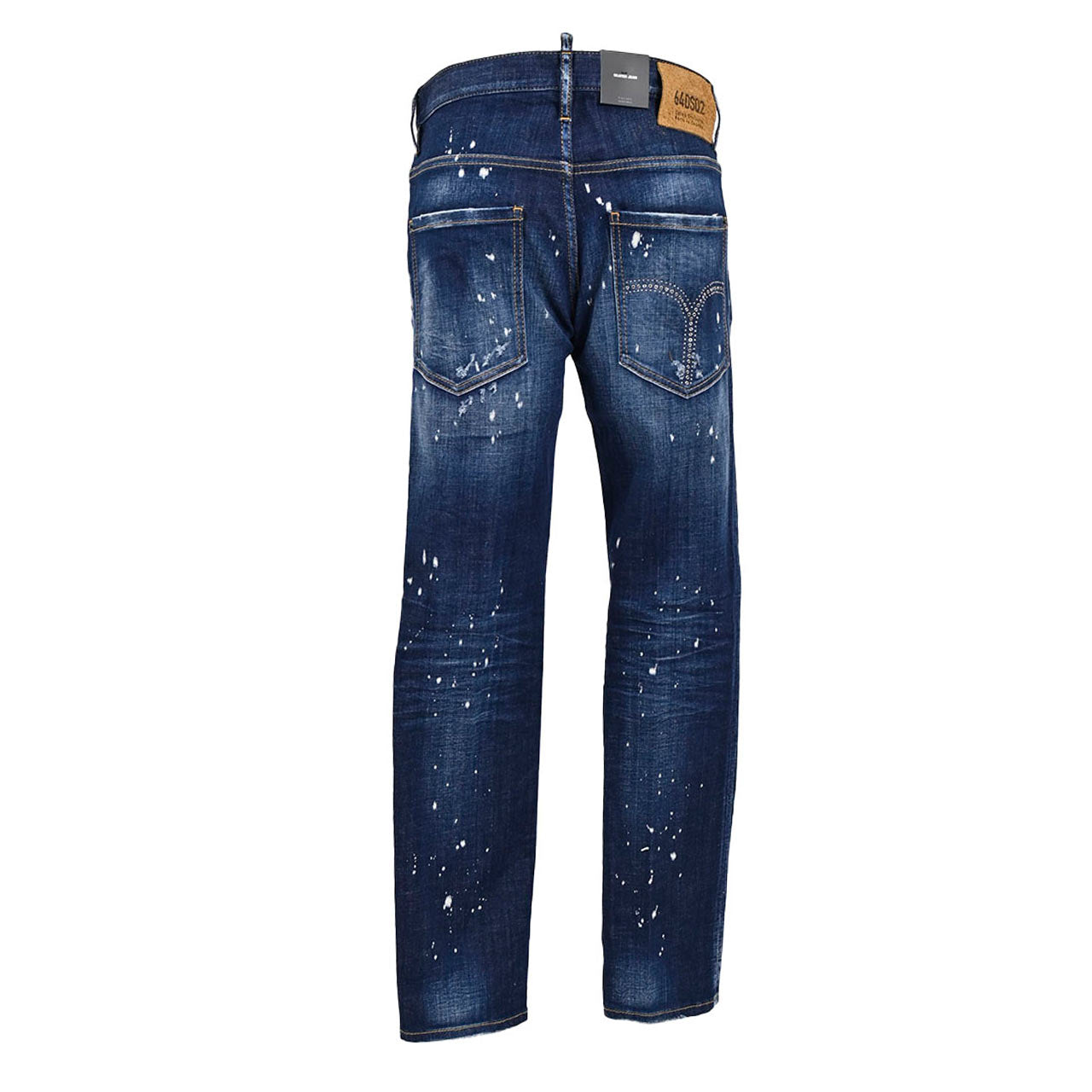 【期間限定SALE】 ディースクエアード DSQUARED2 ジーンズ Skater Jean S74LB1232 S30342 470 ブルー 2023SS メンズ 【ラスト1点 50サイズ】