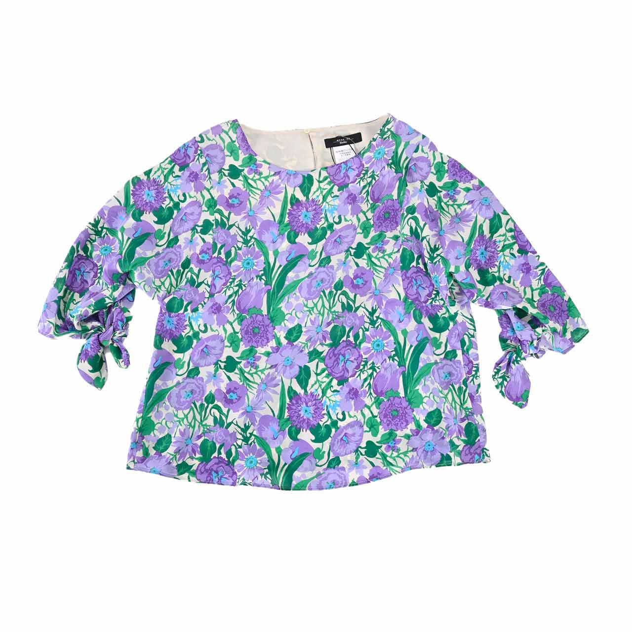 ウィークエンド マックスマーラ WEEKEND MAXMARA カットソー VORRA 511109316 4 パープル 2023SS レディース 【ラスト1点 40サイズ】 【再入荷なし 在庫限り】