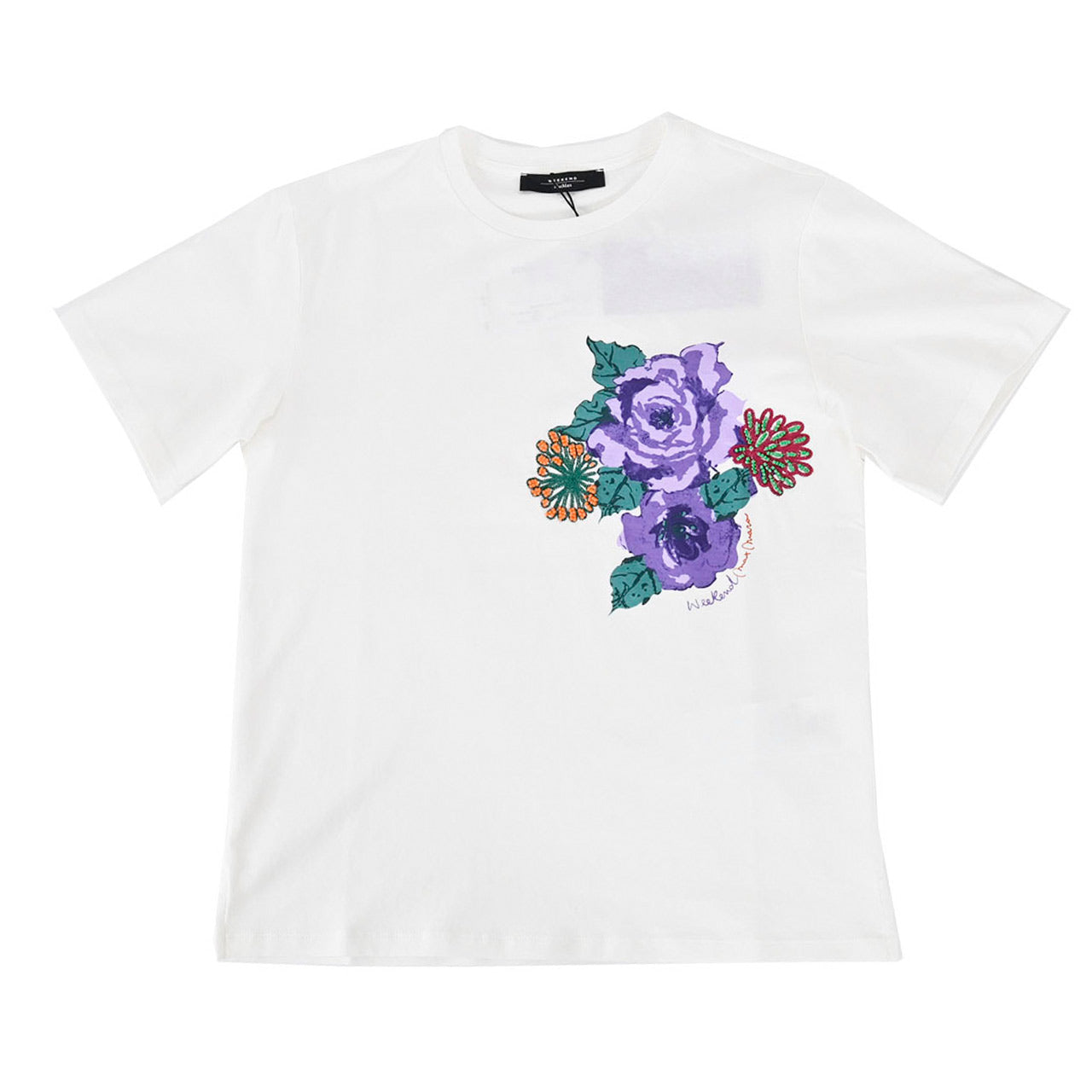 【60%OFF】 ウィークエンド マックスマーラ WEEKEND MAXMARA Tシャツ LUIS 597105316 6 ホワイト 2023SS レディース 【再入荷なし 在庫限り】