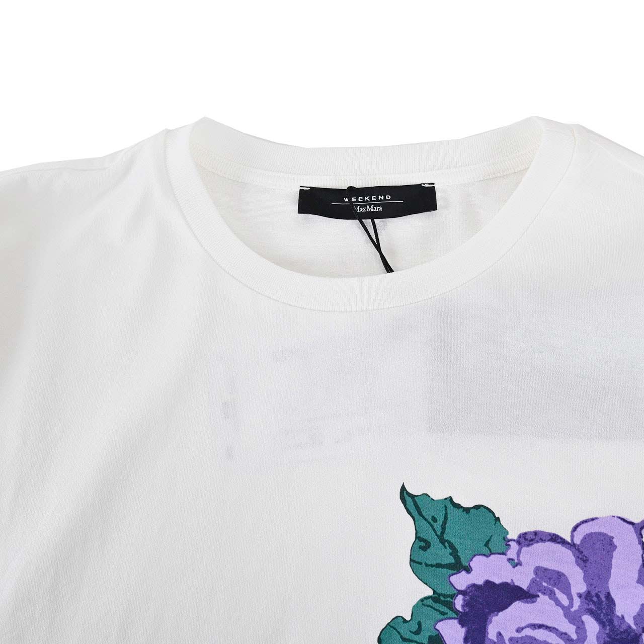 【60%OFF】 ウィークエンド マックスマーラ WEEKEND MAXMARA Tシャツ LUIS 597105316 6 ホワイト 2023SS レディース 【再入荷なし 在庫限り】