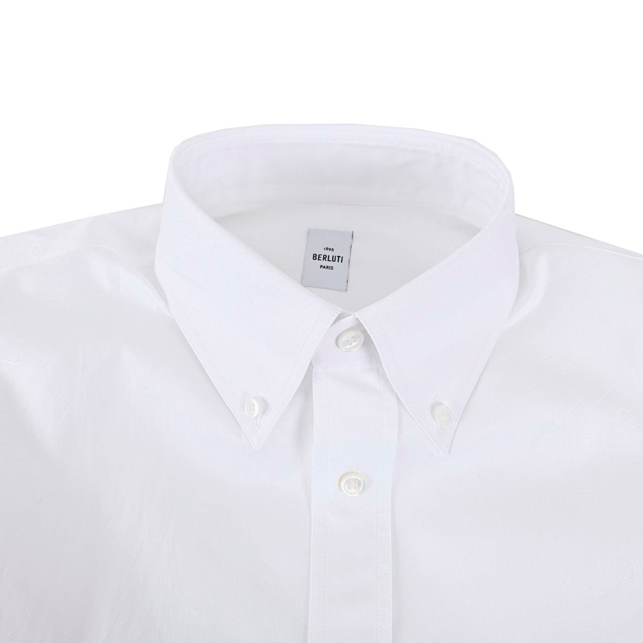 【期間限定SALE】 ベルルッティ BERLUTI ドレスシャツ R24HTL98 001 000 ホワイト 2023SS メンズ 【ラスト1点 41サイズ】