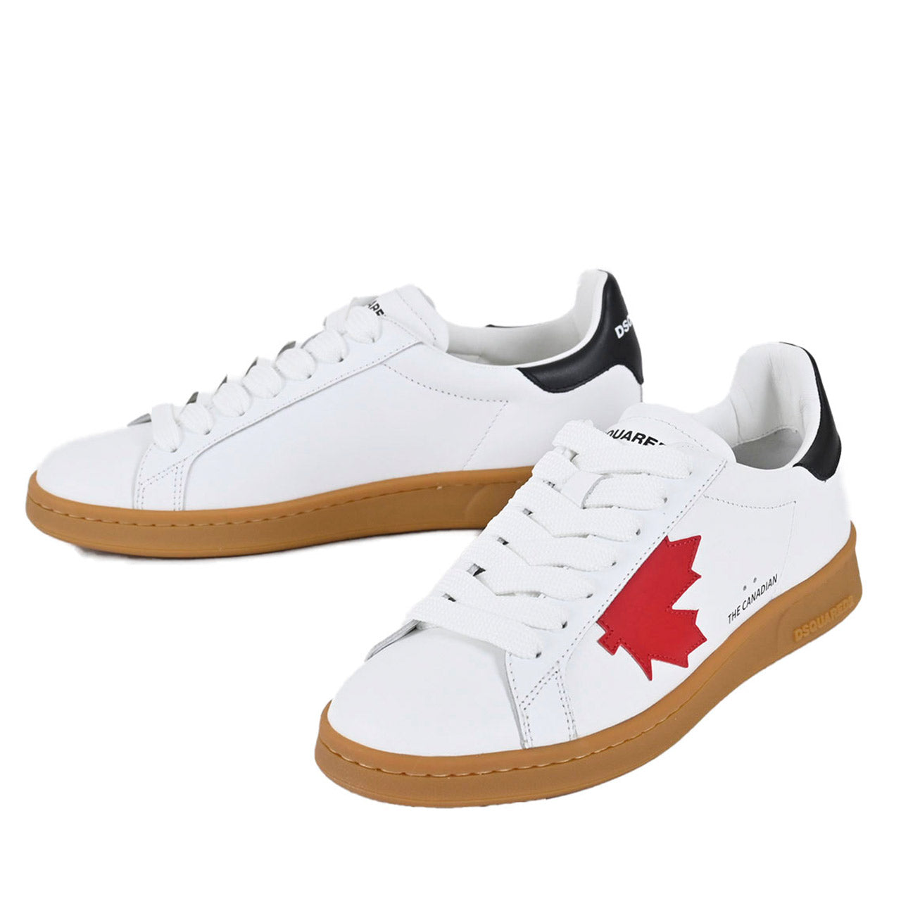 【期間限定SALE】 ディースクエアード DSQUARED2 スニーカー Boxer Lace-Up SNM0174 01500443 M2199 ホワイト 2023SS メンズ