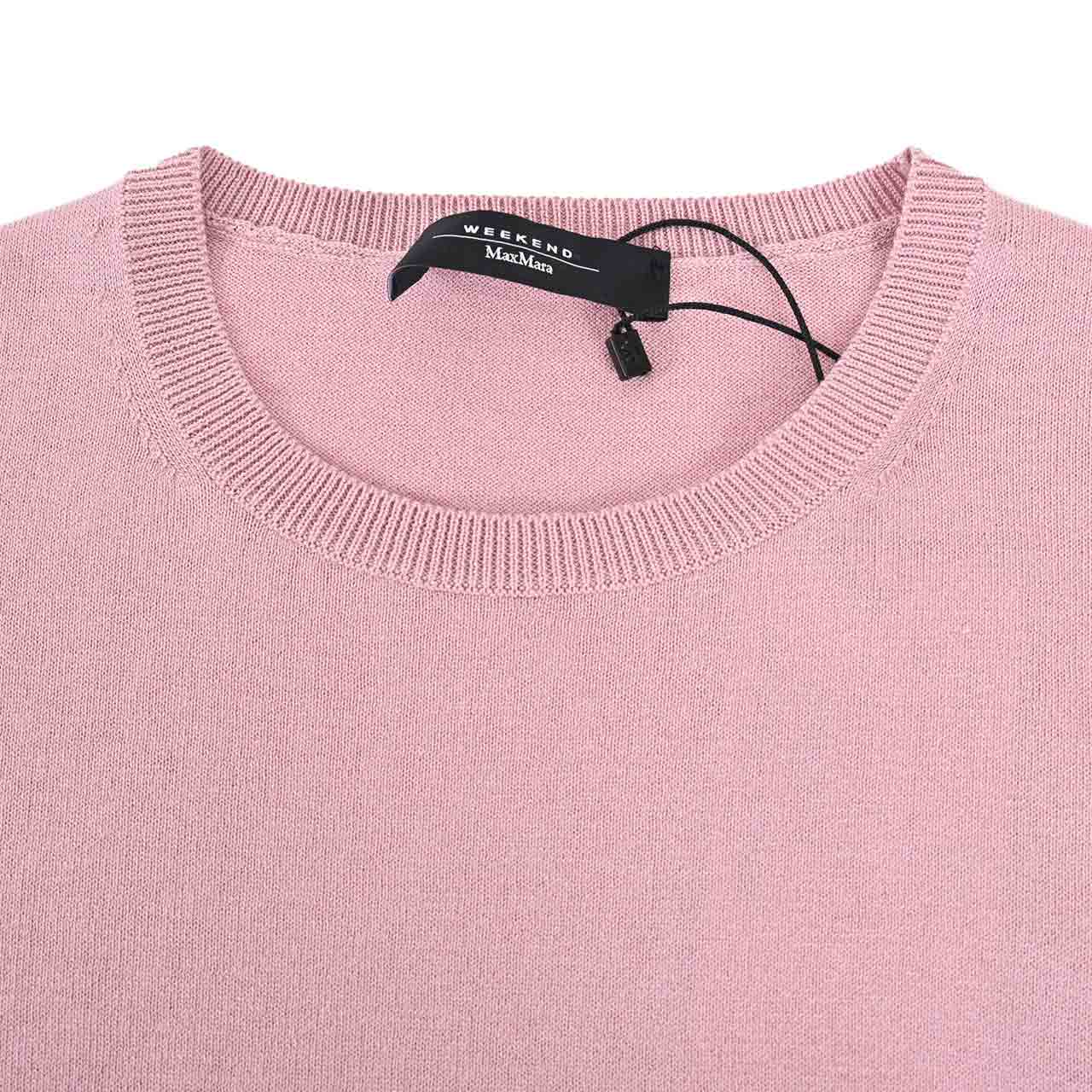 【56%OFF】 ウィークエンド マックスマーラ WEEKEND MAXMARA カットソー 53610237600 ZIBETTO 4 ピンク 2023SS レディース 【ラスト1点 XSサイズ】 【再入荷なし 在庫限り】
