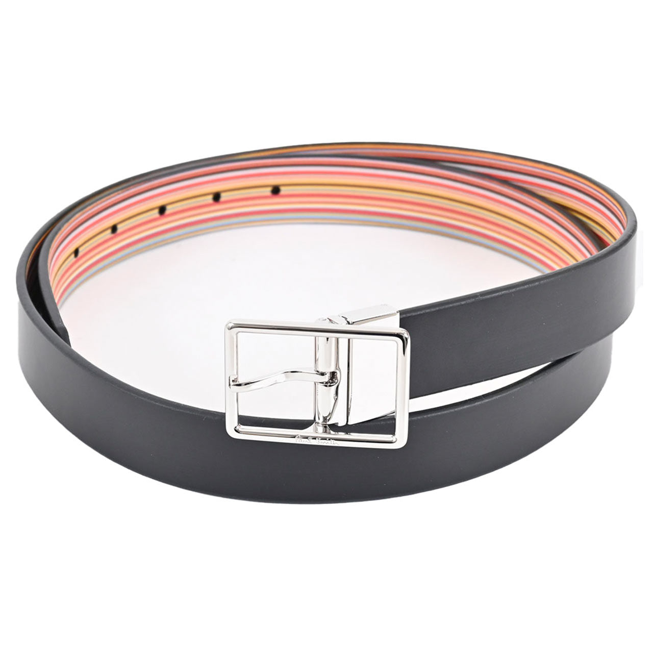 【期間限定SALE】 ポールスミス PAUL SMITH ベルト MEN BELT C2F REVRSBLE M1A 5152 CC2FMU 92A ブラック 2023SS メンズ 新生活応援 ギフト プレゼント