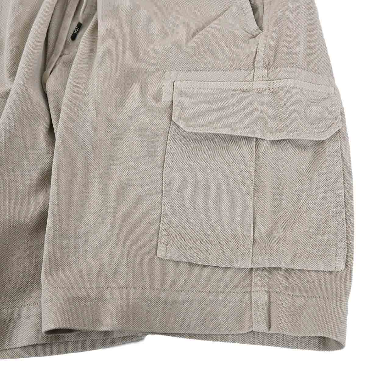 【期間限定SALE】 チルコロ CIRCOLO 1901 ハーフパンツ CN3854 BERMUDA CARGO PIQUET 759 ベージュ 2023SS メンズ 【ラスト1点 50サイズ】