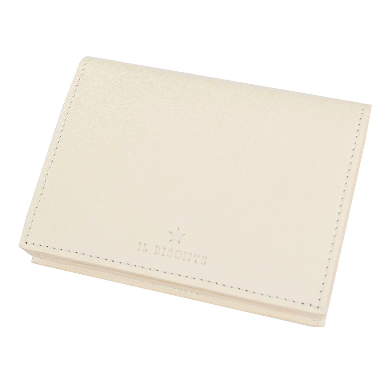 【期間限定SALE】 イルビゾンテ IL BISONTE 折財布 SSW014PV0001 WH179B ホワイト 2023SS メンズ レディース 新生活応援 ギフト プレゼント