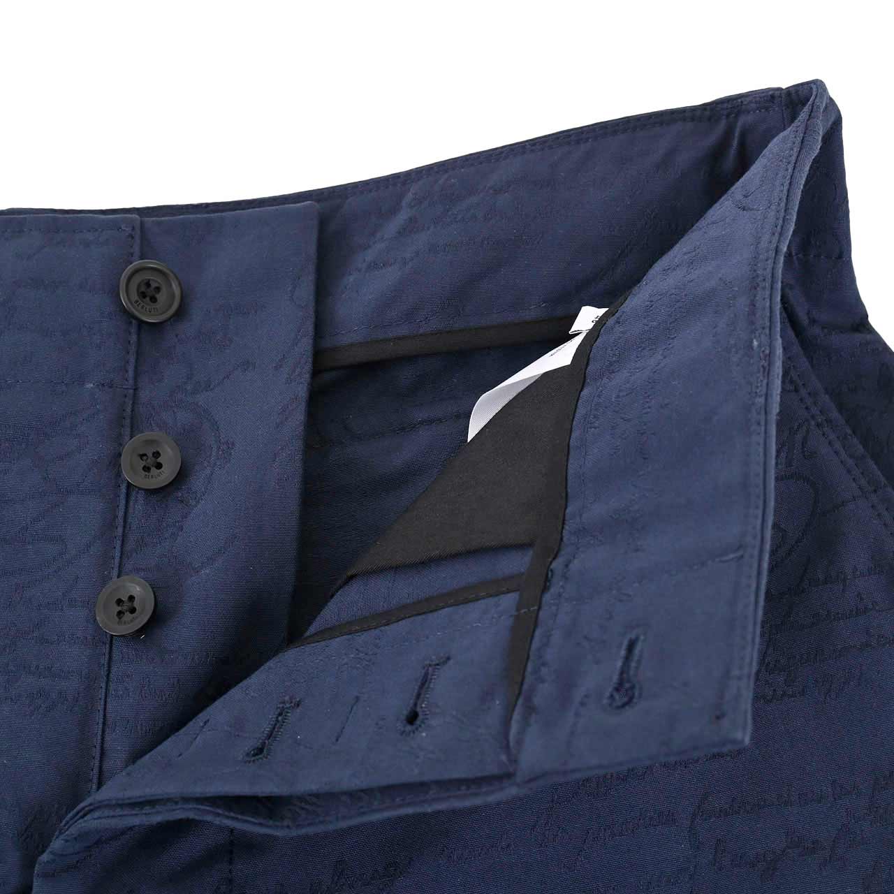 【期間限定SALE】 ベルルッティ BERLUTI ハーフパンツ R24TBU22 001 N43 ネイビー 2023SS メンズ
