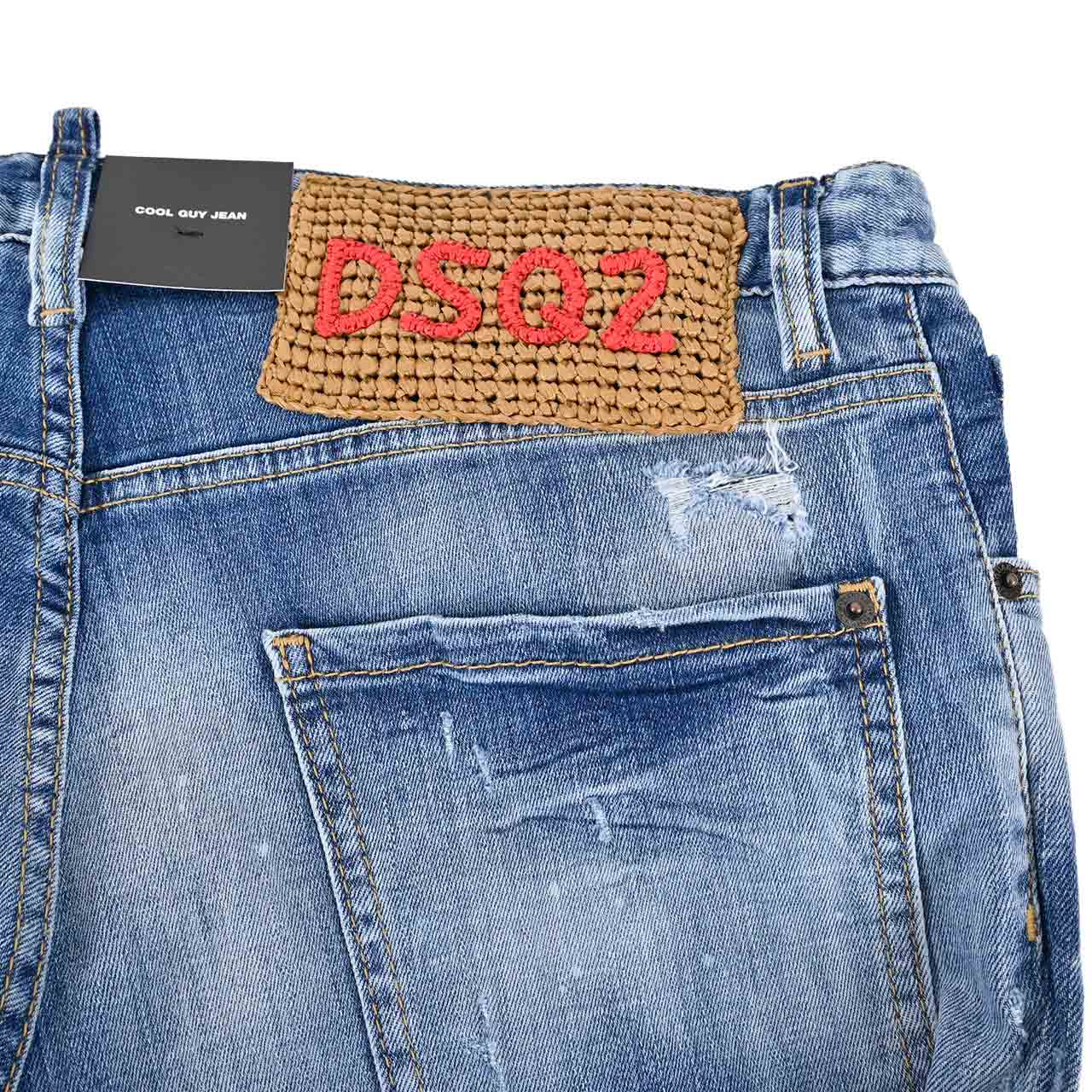 【期間限定SALE】 ディースクエアード DSQUARED2 ジーンズ S71LB1183 S30342 470 ブルー 2023SS メンズ 【ラスト1点 56サイズ】