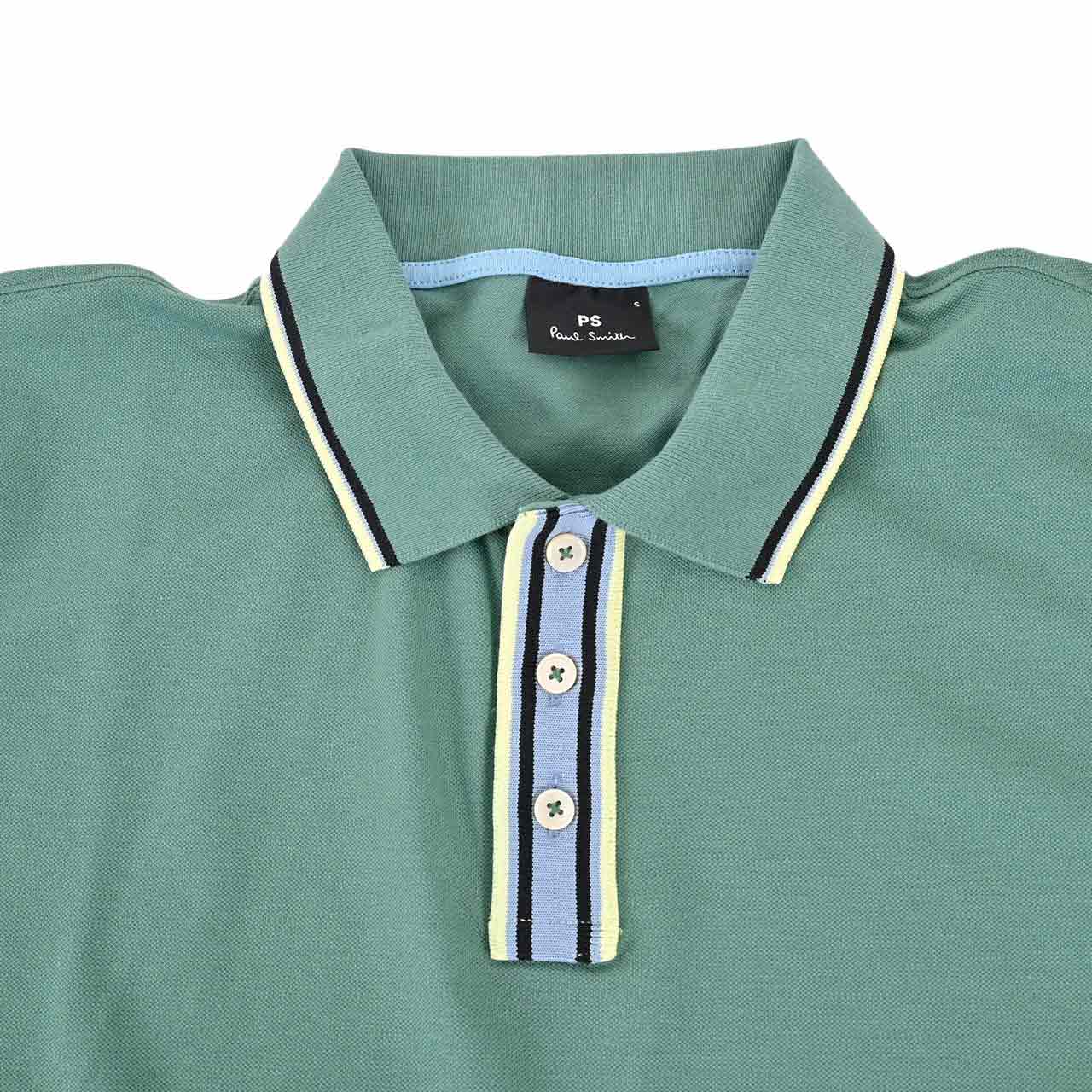 【35%OFF】 ピーエス ポールスミス PS Paul Smith ポロシャツ REG FIT POLO M2R 066Y K21511 33 グリーン 2023SS メンズ ゴルフ