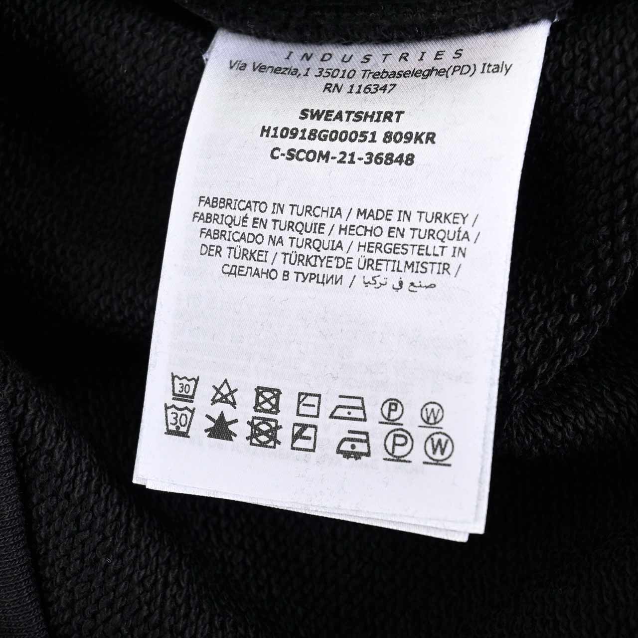 モンクレール MONCLER スウェットトレーナー 8G00051 809KR 999 ブラック メンズ