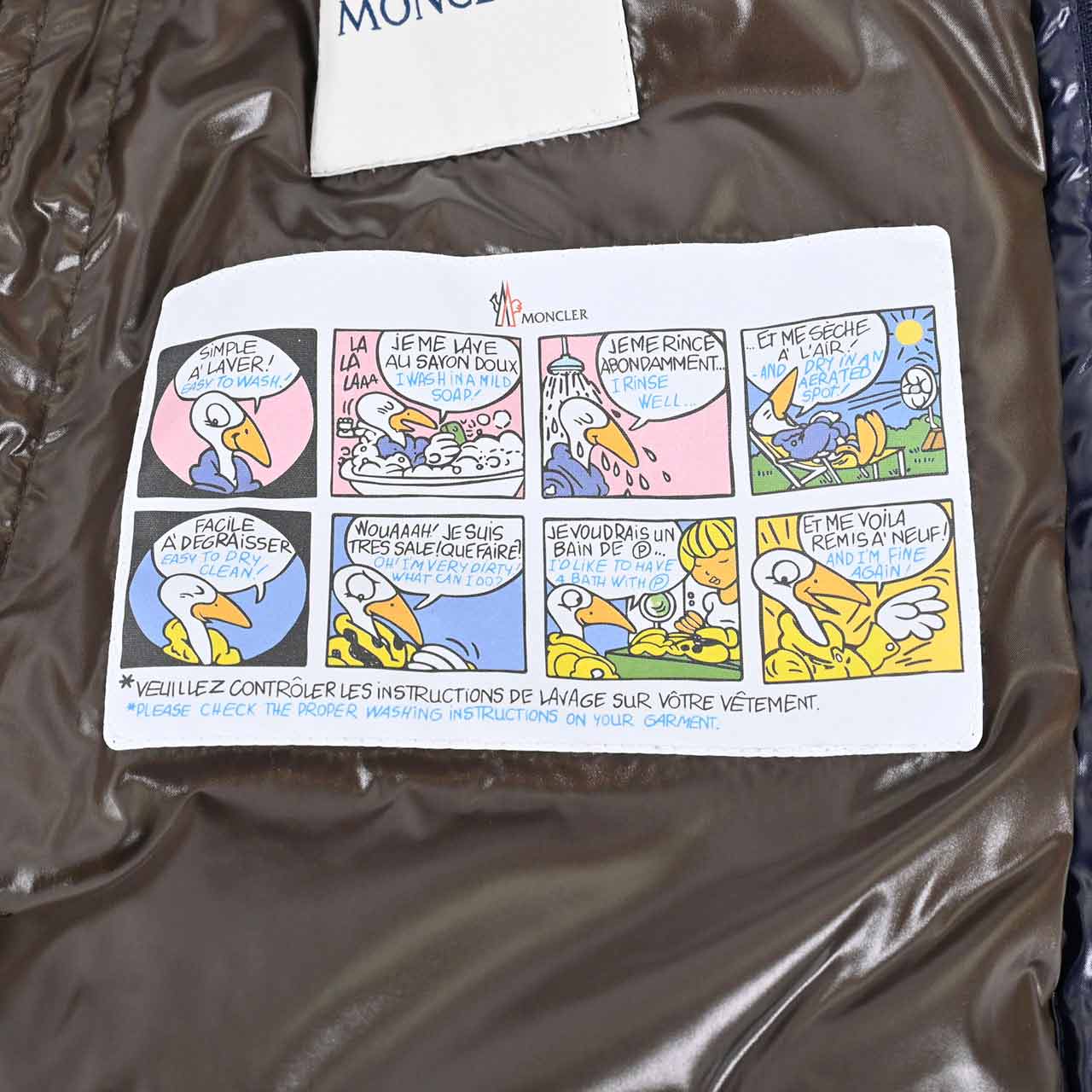 モンクレール MONCLER ダウンベスト BORMES 742 ネイビー メンズ
