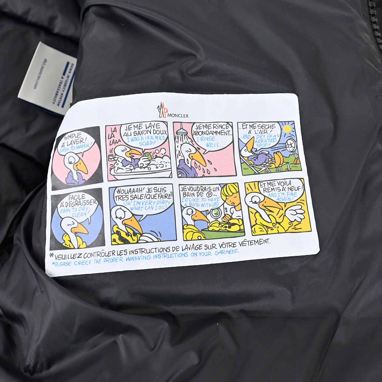 モンクレール MONCLER ダウンジャケット MARQUE 999 ブラック メンズ 【最終入荷 売り切りセール】