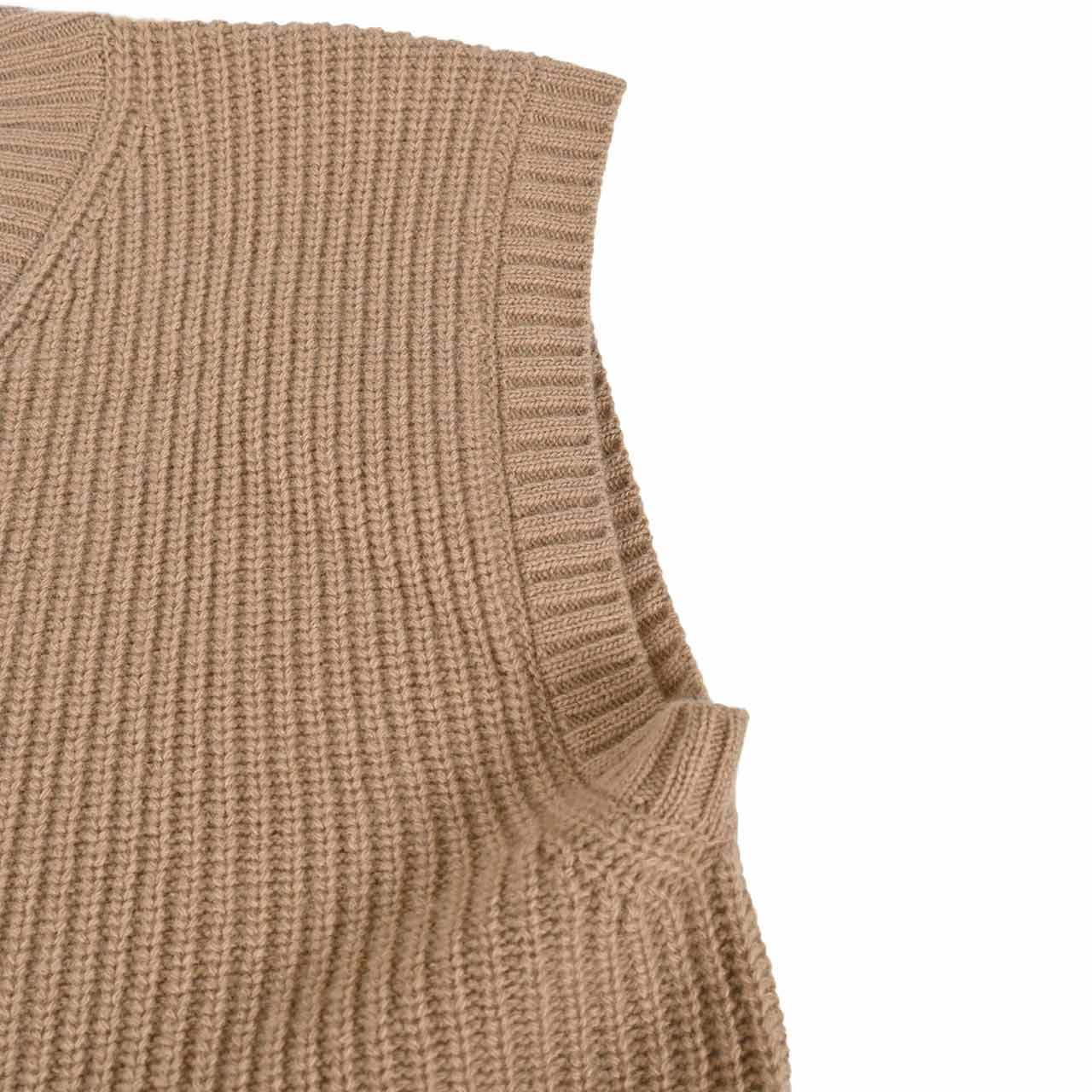 【SALE】 ウィークエンド マックスマーラ WEEKEND MAXMARA ベスト ALA 535601336 4 ブラウン レディース 【ラスト1点 Sサイズ】 【再入荷なし 在庫限り】