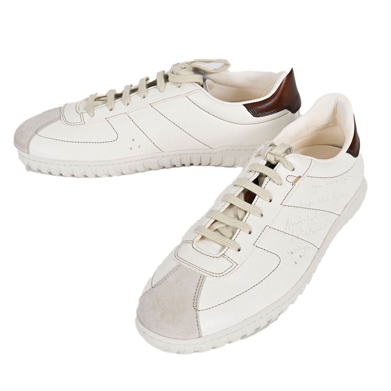 ベルルッティ BERLUTI スニーカー S6076 001 W02 ホワイト メンズ