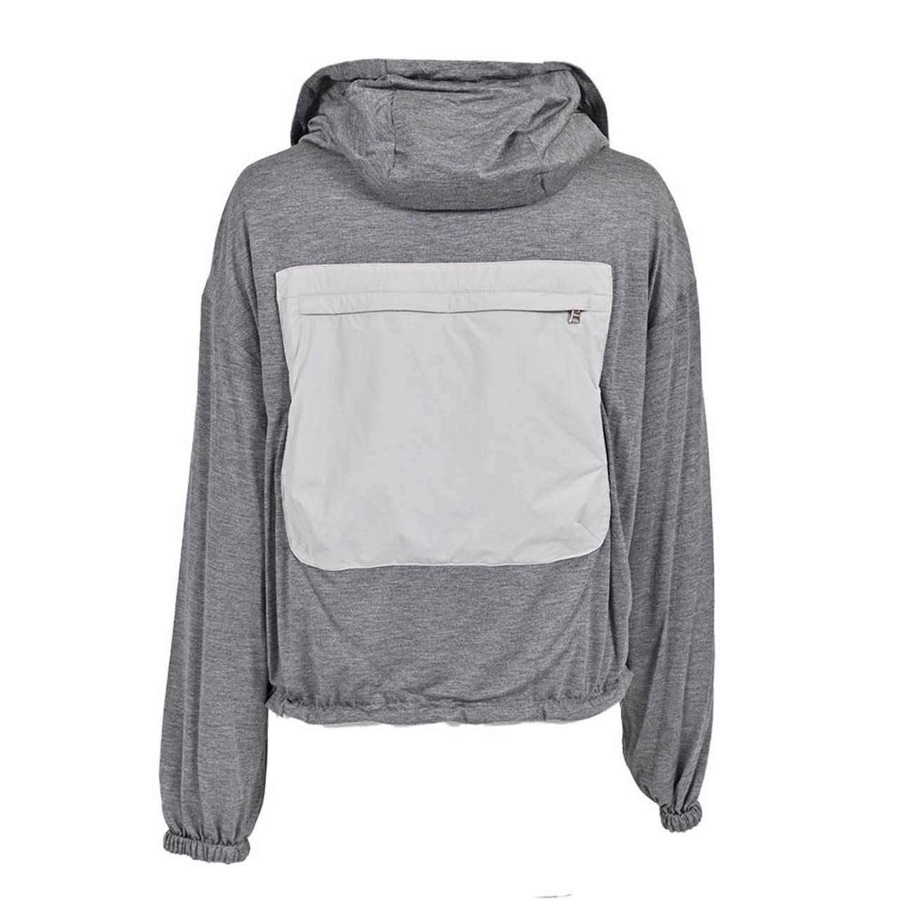 【期間限定SALE】 ヘルノ HERNO ジップアップパーカー GI00022DR 12431S 1985 グレー レディース 【ラスト1点 40サイズ】