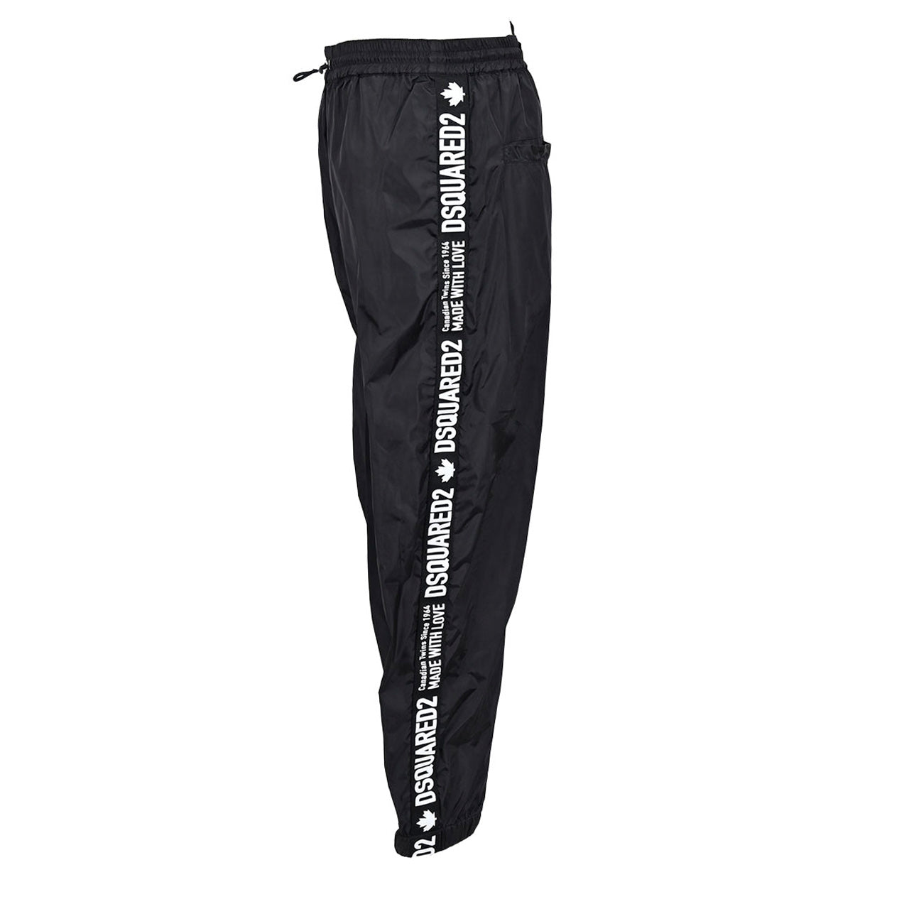 【期間限定SALE】 ディースクエアード DSQUARED2 イージーパンツ S74KB0831 S49197 900 ブラック メンズ