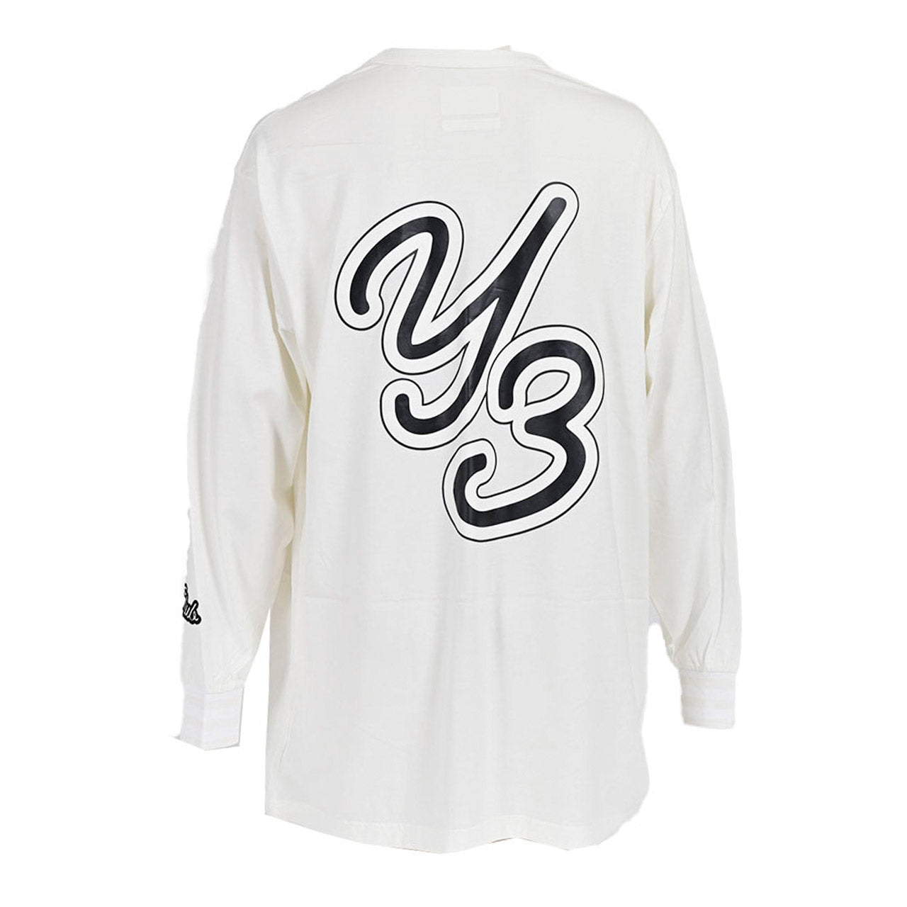 【期間限定SALE】 ワイスリー Y-3 クルーネック長袖Tシャツ IQ2147 ホワイト メンズ