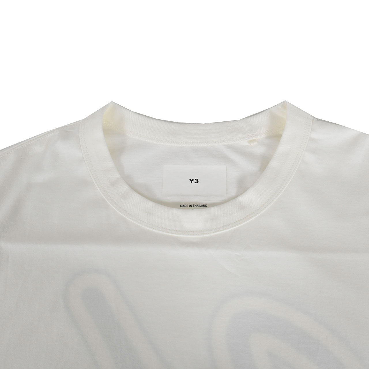 【期間限定SALE】 ワイスリー Y-3 クルーネック長袖Tシャツ IQ2147 ホワイト メンズ