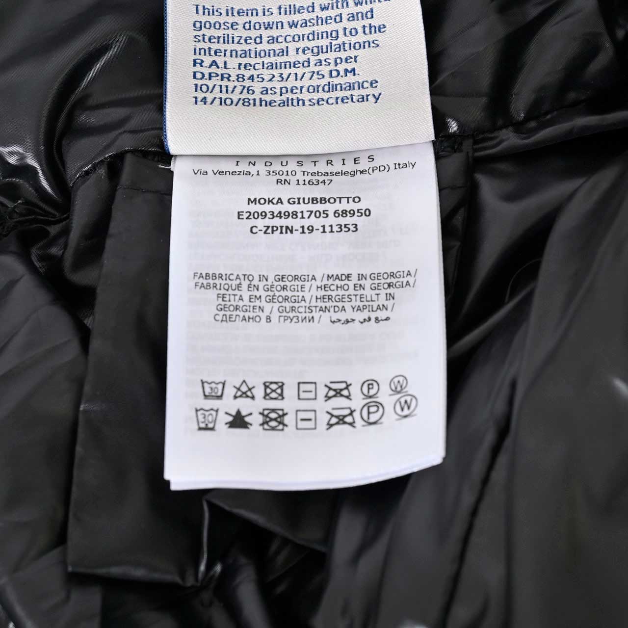 モンクレール MONCLER ダウンコート MOKA 4981705 68950 999 ブラック レディース