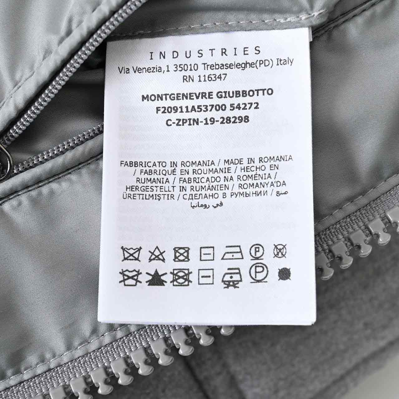 モンクレール MONCLER ダウンジャケット MONTGENEVRE 940 グレー メンズ 【最終入荷 売り切りセール】 【在庫限り 再入荷なし】