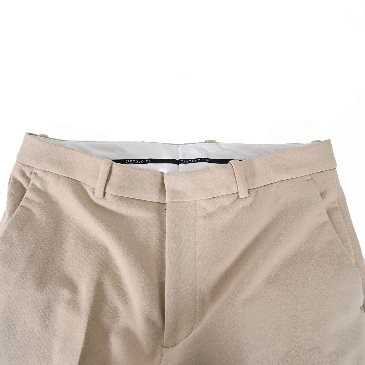 チルコロ CIRCOLO 1901 パンツ PANT REGULAR FELPA CN4011 465 クリーム メンズ 【プライスダウン】