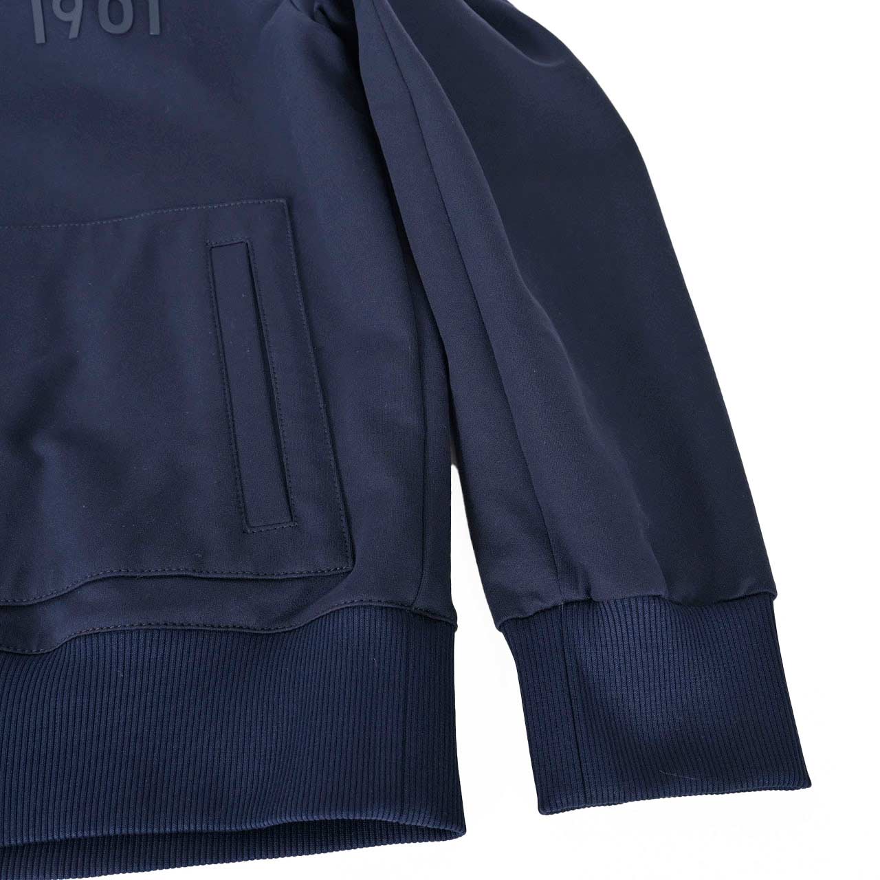【期間限定SALE】 チルコロ CIRCOLO 1901 ジップアップパーカー HOODIE FULL ZIP FELPA CN4052 447 ネイビー メンズ