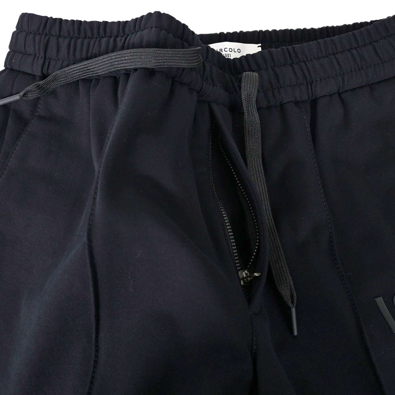 【期間限定SALE】 チルコロ CIRCOLO 1901 イージーパンツ PANTALONE JOGGING CN4053 001 ブラック メンズ