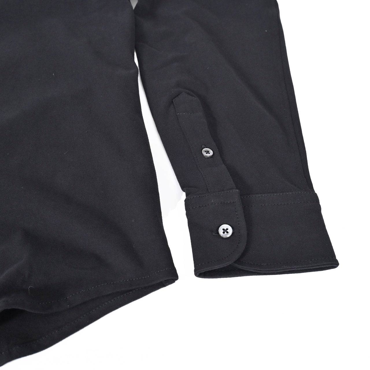 チルコロ CIRCOLO 1901 カジュアルシャツ CAMICIA JERSEY TC CN4036 NERO ASSOLUTO ブラック メンズ 【プライスダウン】