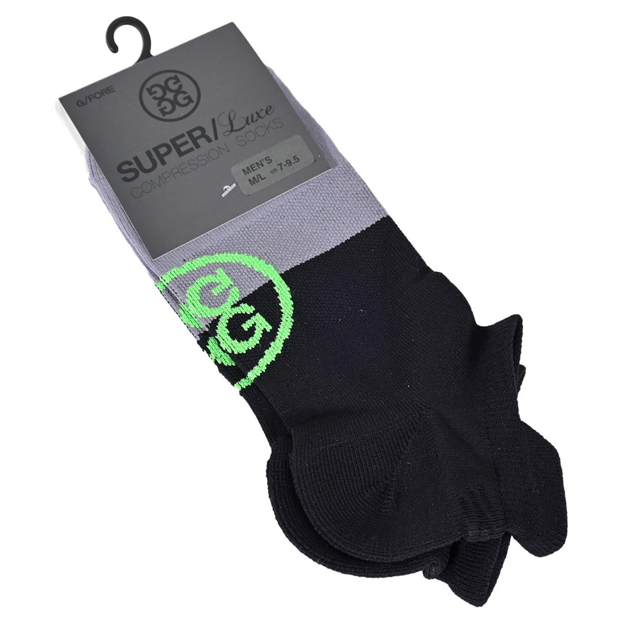 ジーフォア G FORE ソックス TWO-TONE LOW SOCK G4MS23A25LOW ONYX ブラック メンズ ギフト プレゼント ゴルフ