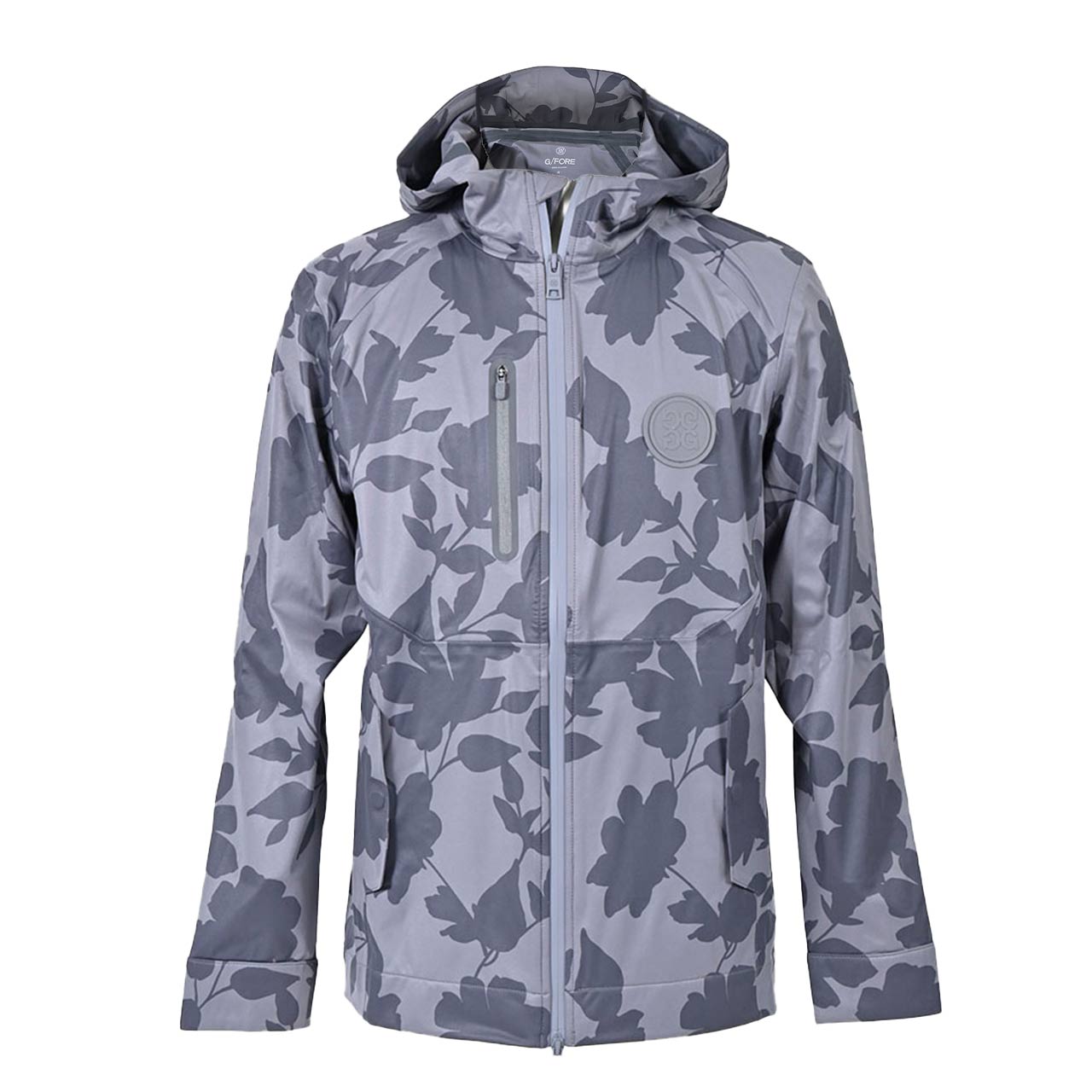 ジーフォア G FORE ジャケット TONAL FLORAL REPELLER G4MF23O13A CHARCOAL グレー メンズ ゴルフ 【特典対象商品】 【プライスダウン】
