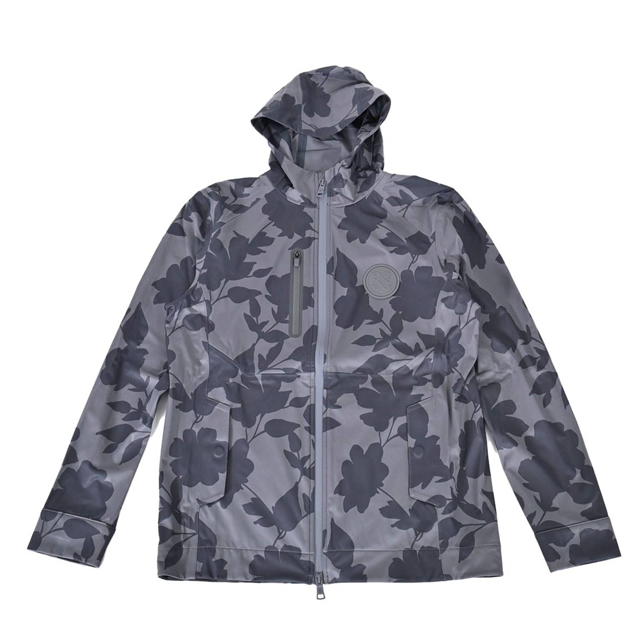 ジーフォア G FORE ジャケット TONAL FLORAL REPELLER G4MF23O13A CHARCOAL グレー メンズ ゴルフ 【特典対象商品】 【プライスダウン】