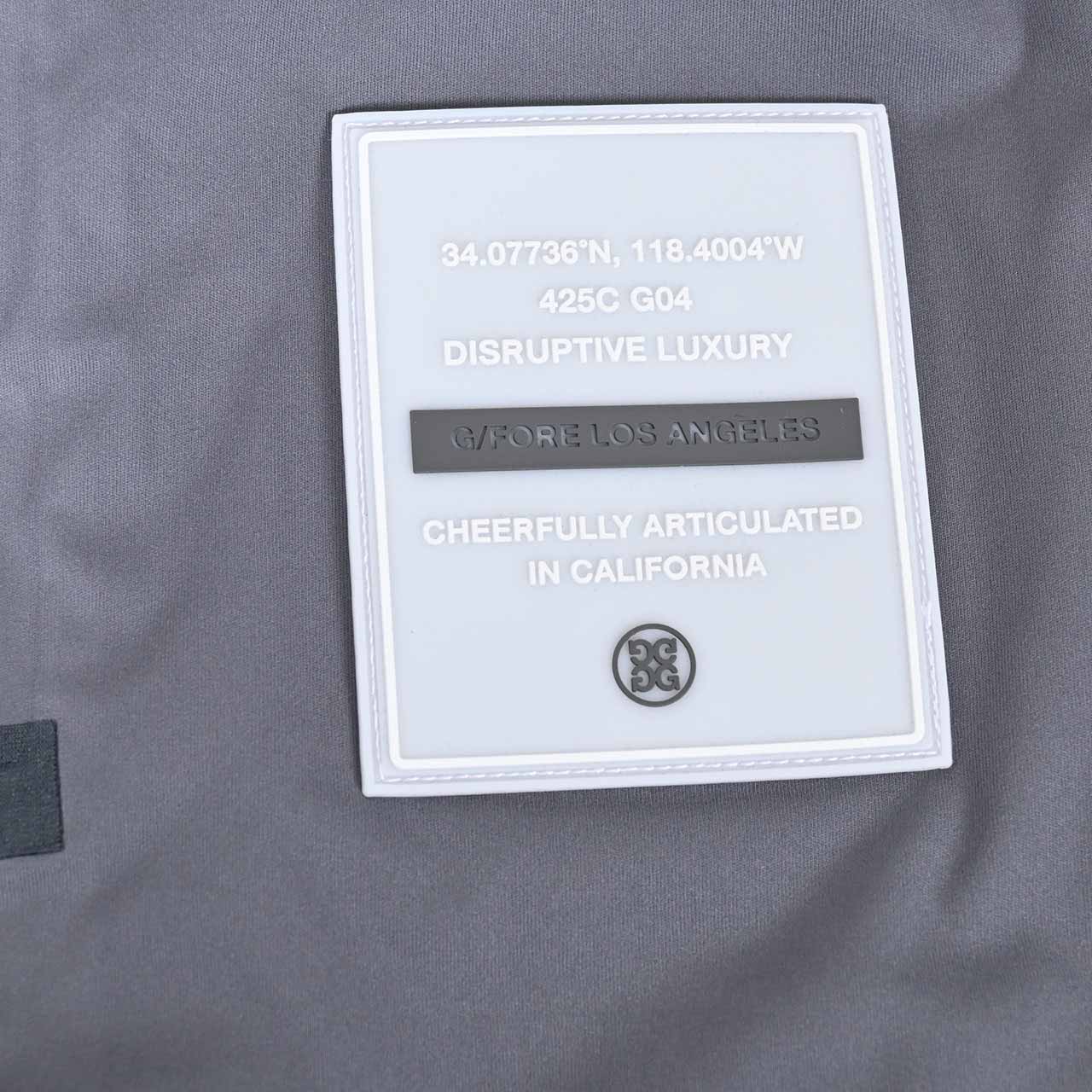 ジーフォア G FORE ジャケット TONAL FLORAL REPELLER G4MF23O13A CHARCOAL グレー メンズ ゴルフ 【特典対象商品】 【プライスダウン】