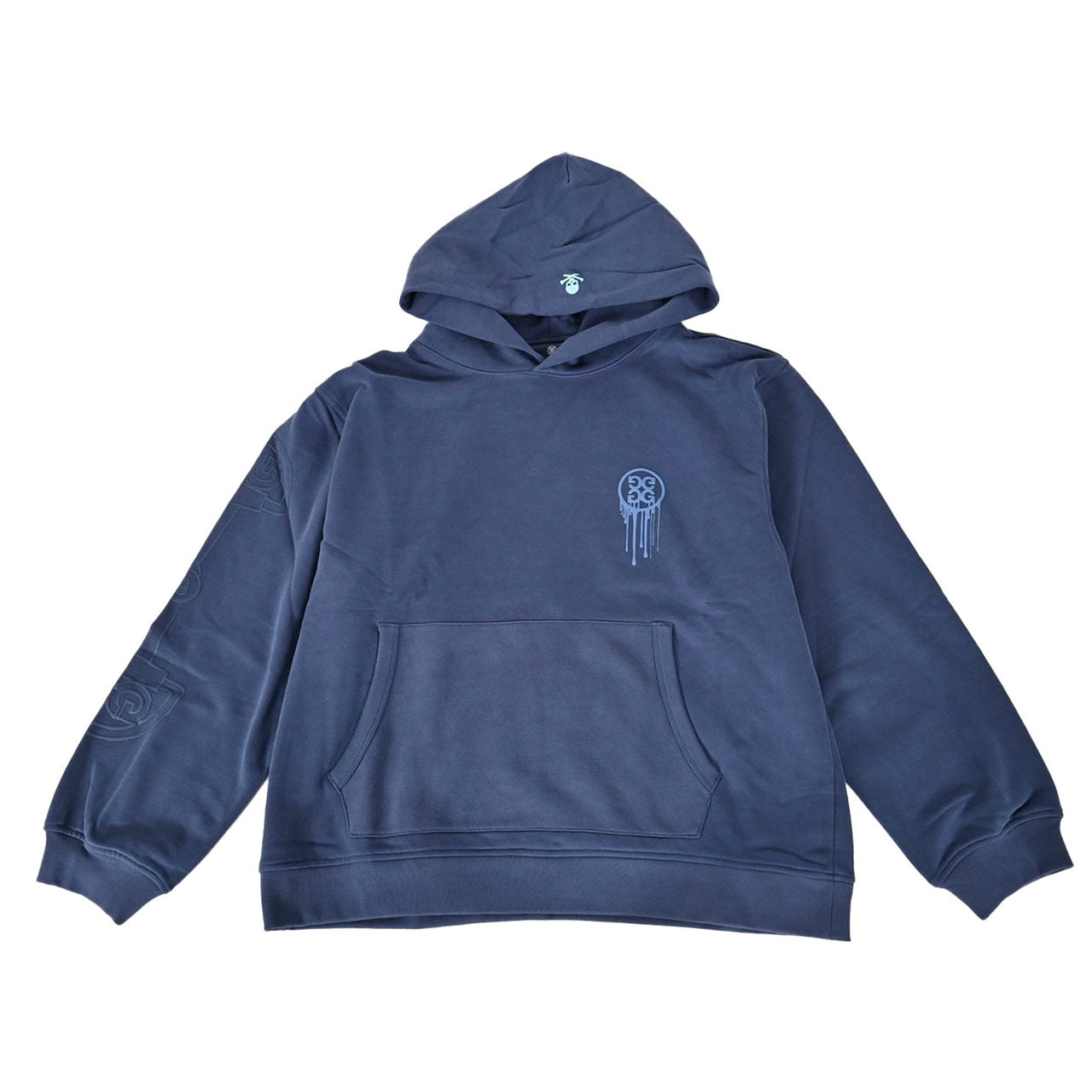 ジーフォア G FORE パーカー BIRDIES UNISEX OVERSIZED G4MF23K420C INK ネイビー メンズ レディース ゴルフ 【ラスト1点 Sサイズ】 【特典対象商品】 【プライスダウン】