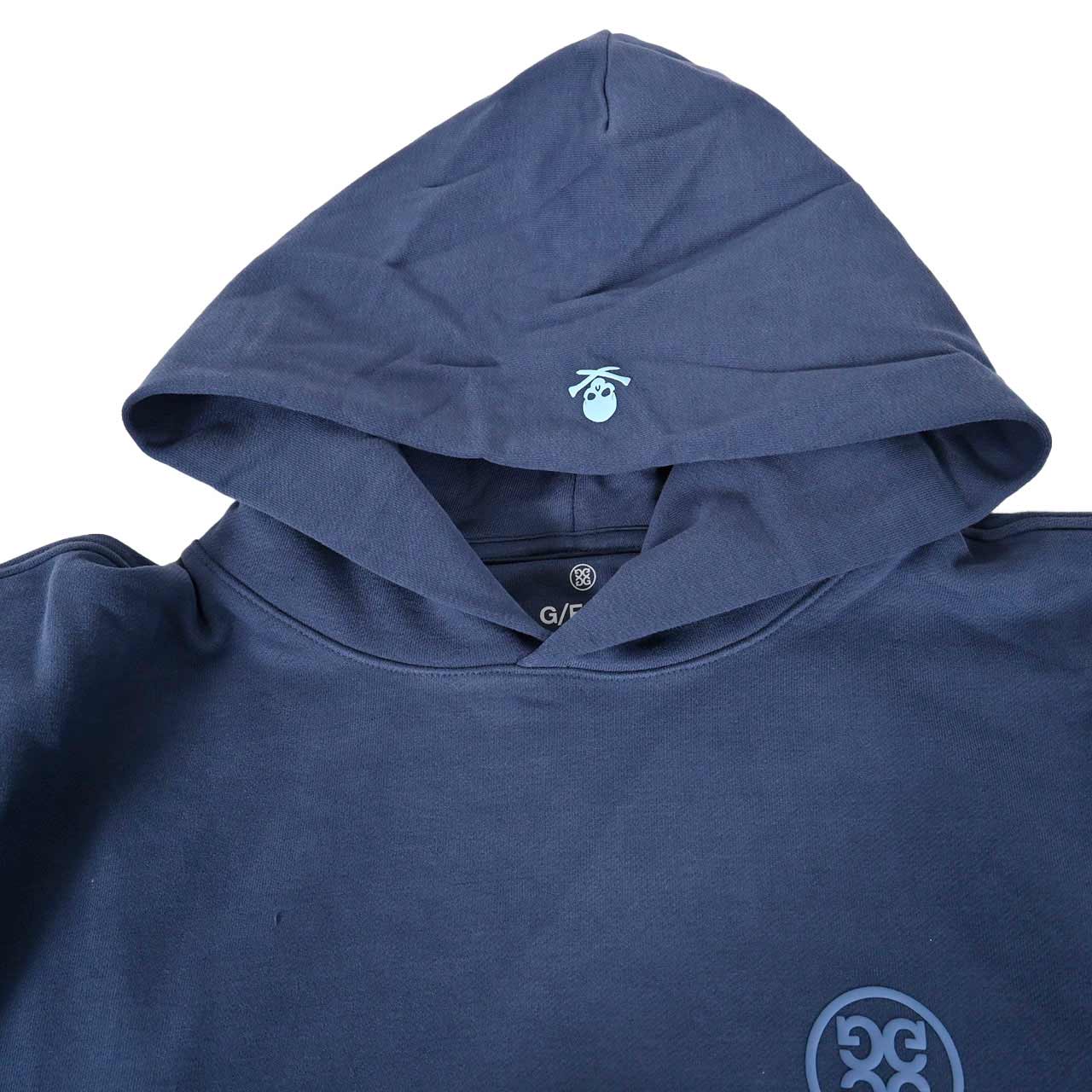 ジーフォア G FORE パーカー BIRDIES UNISEX OVERSIZED G4MF23K420C INK ネイビー メンズ レディース ゴルフ 【ラスト1点 Sサイズ】 【特典対象商品】 【プライスダウン】