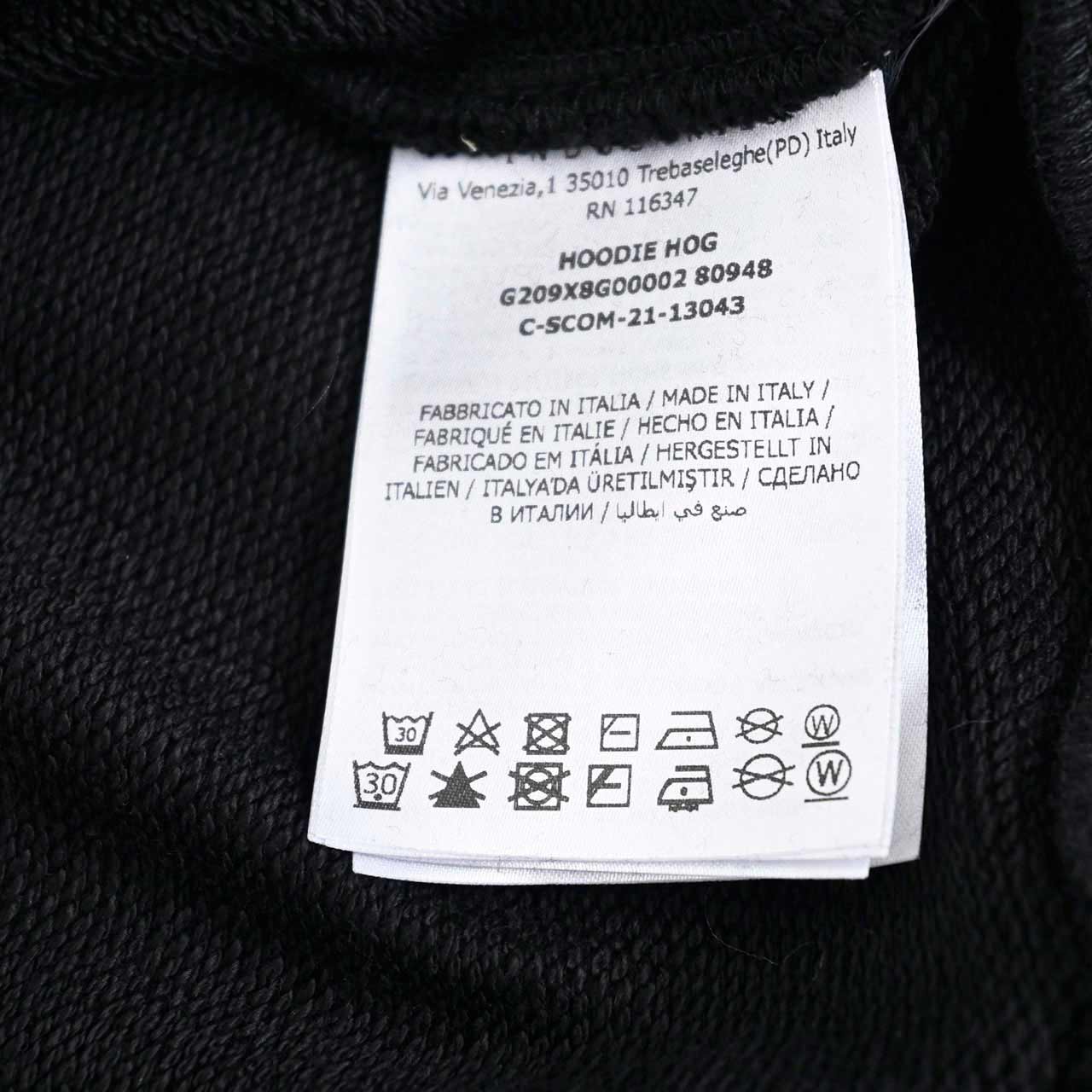 モンクレール MONCLER スウェットパーカー 8G000 02 80948 999 ブラック メンズ 【ラスト1点 Sサイズ】