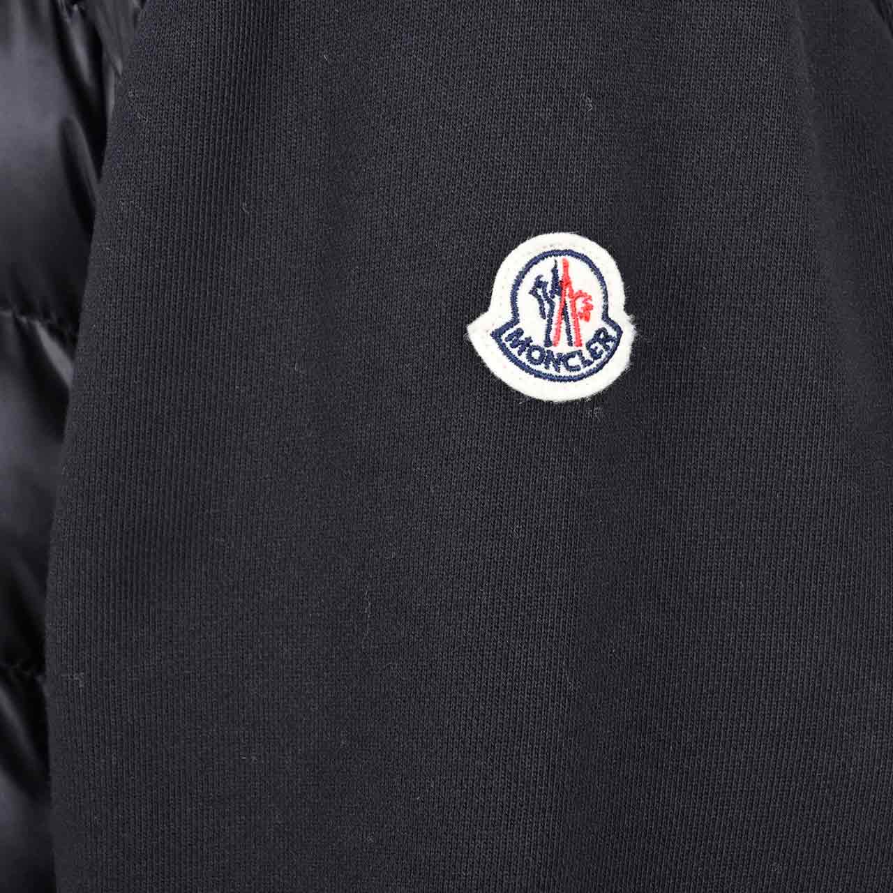 モンクレール MONCLER カーディガン 8G500 00 80985 999 ブラック メンズ 【ラスト1点 3XLサイズ】 【最終入荷 売り切りセール】