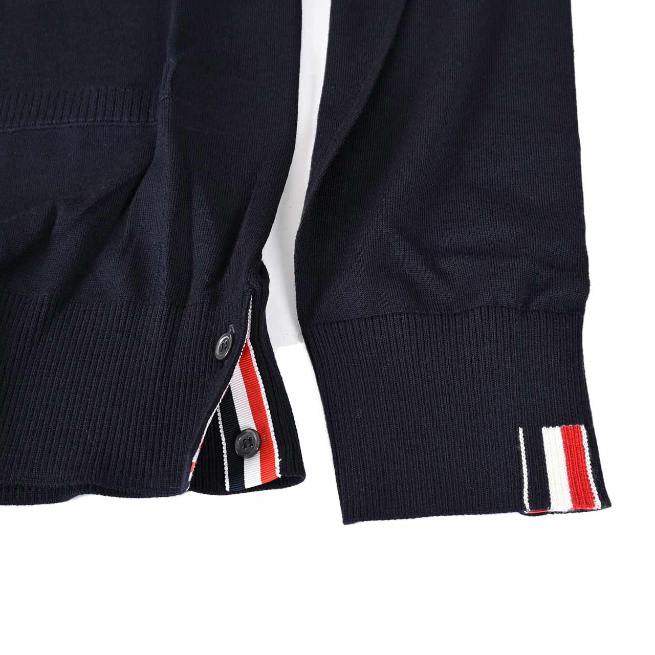 【期間限定SALE】 トムブラウン Thom Browne カーディガン MKC489A Y1014 415 ネイビー メンズ 2024年秋冬新作 2024AW
