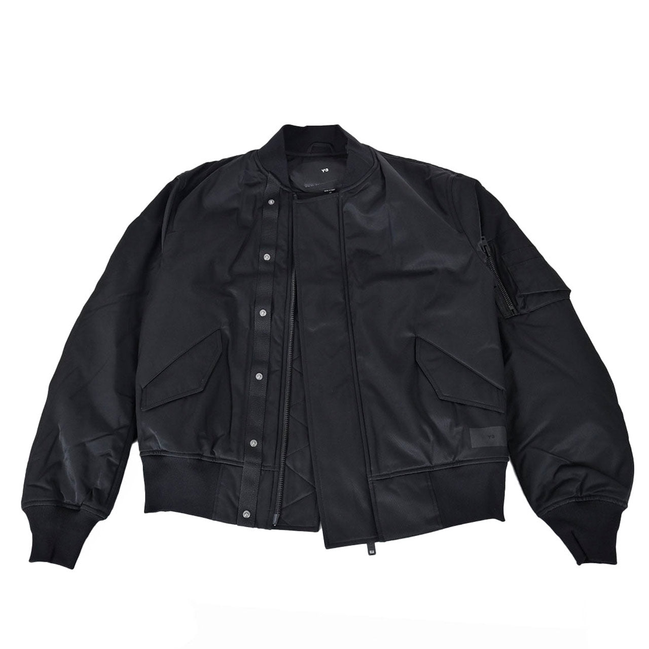 【期間限定SALE】 ワイスリー Y-3 ブルゾン BOMBER IL2065 ブラック メンズ 【ラスト1点 XXSサイズ】